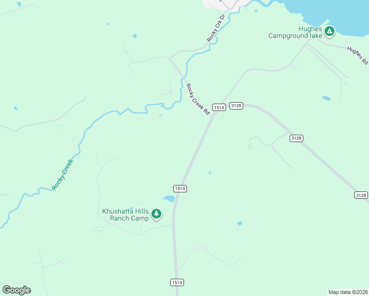 map of restaurants, bars, coffee shops, grocery stores, and more near 2051 Farm to Market 1514 in Coldspring