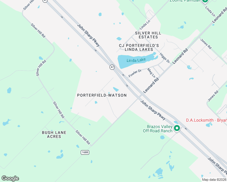 map of restaurants, bars, coffee shops, grocery stores, and more near 5533 Emily Drive in Bryan