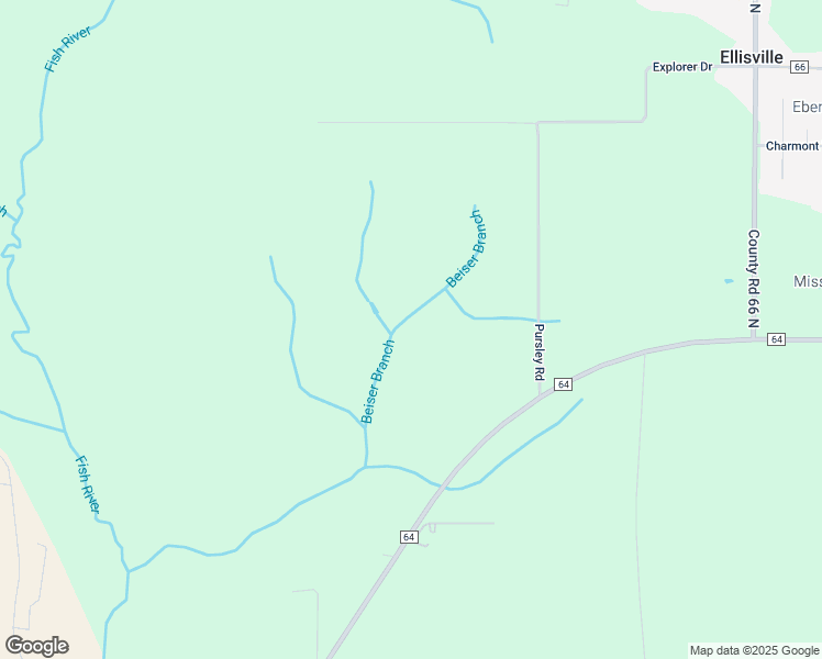 map of restaurants, bars, coffee shops, grocery stores, and more near in Ellisville