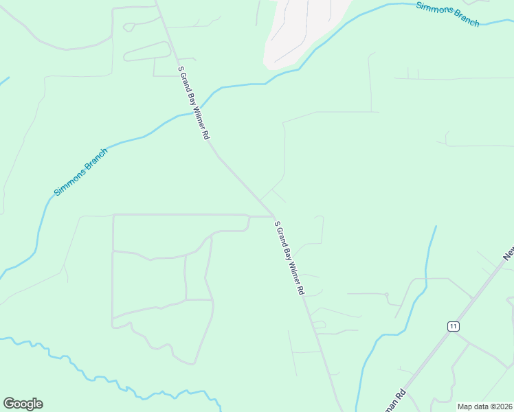map of restaurants, bars, coffee shops, grocery stores, and more near 3478-3566 South Grand Bay Wilmer Road in Mobile