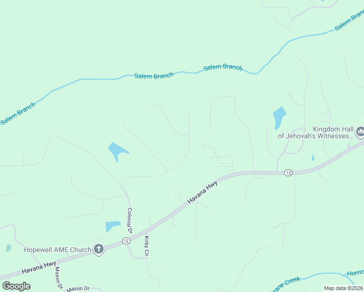 map of restaurants, bars, coffee shops, grocery stores, and more near 46 Bowling Green Drive in Havana