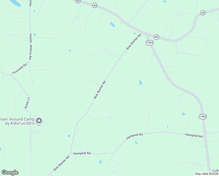 map of restaurants, bars, coffee shops, grocery stores, and more near 81601 Bob Baxter Road in Bush