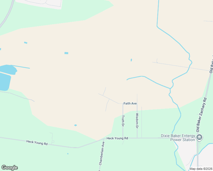 map of restaurants, bars, coffee shops, grocery stores, and more near 17652 Griffin Court in Baker