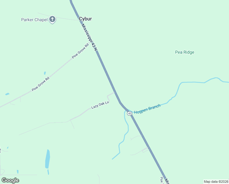 map of restaurants, bars, coffee shops, grocery stores, and more near 2 Lazy Oak Lane in Picayune