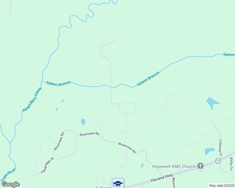 map of restaurants, bars, coffee shops, grocery stores, and more near 1323 Colonial Drive in Havana