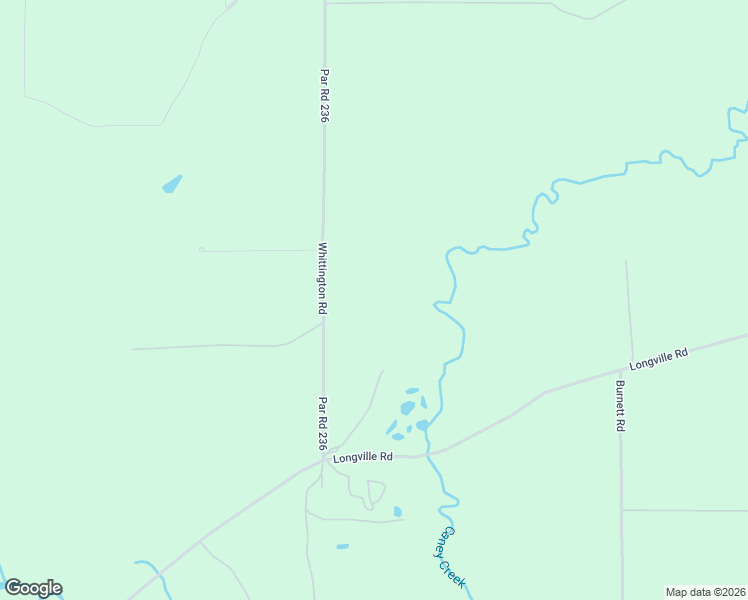map of restaurants, bars, coffee shops, grocery stores, and more near Whittington Road in Longville