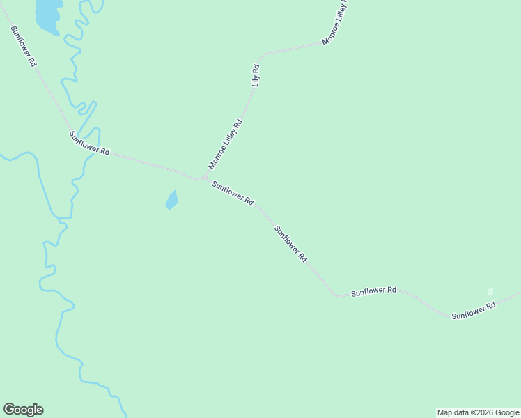 map of restaurants, bars, coffee shops, grocery stores, and more near Sunflower Road in Polk County