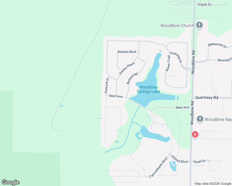 map of restaurants, bars, coffee shops, grocery stores, and more near 3124 Abel Avenue in Pace