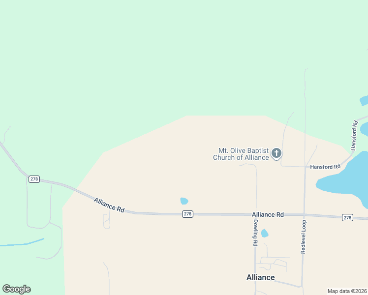 map of restaurants, bars, coffee shops, grocery stores, and more near in Alliance