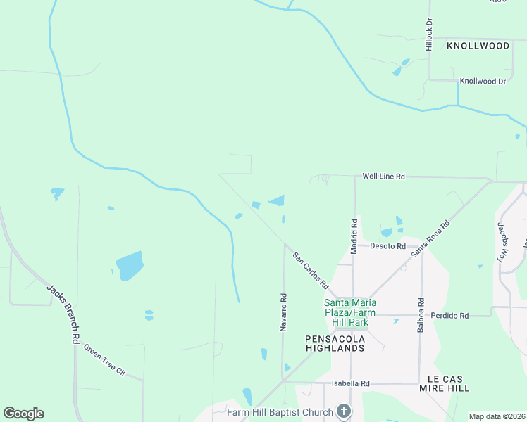 map of restaurants, bars, coffee shops, grocery stores, and more near 1991 Well Line Road in Cantonment