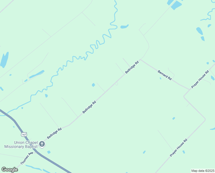 map of restaurants, bars, coffee shops, grocery stores, and more near 549 Bellridge Road in Opelousas