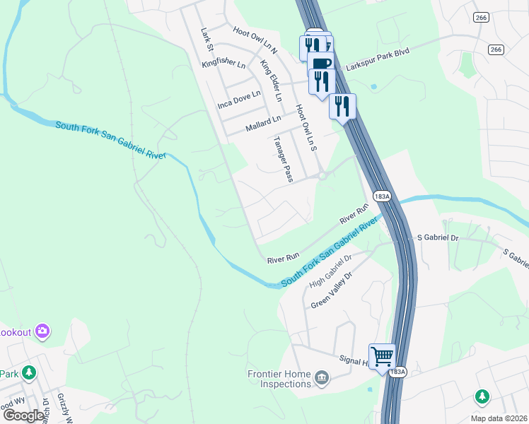 map of restaurants, bars, coffee shops, grocery stores, and more near 513 Talon Grasp Trail in Leander