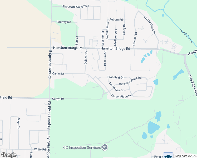 map of restaurants, bars, coffee shops, grocery stores, and more near 4814 Broadleaf Drive in Milton