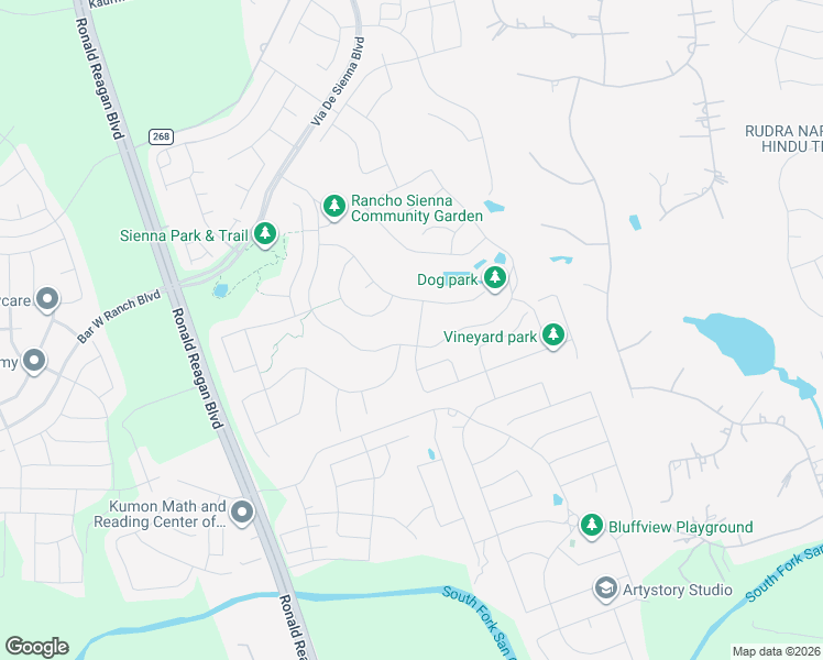 map of restaurants, bars, coffee shops, grocery stores, and more near 172 Catani Loop in Georgetown