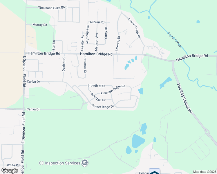 map of restaurants, bars, coffee shops, grocery stores, and more near 4903 Broadleaf Drive in Pace