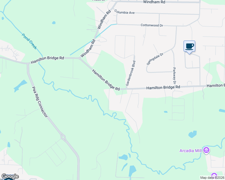 map of restaurants, bars, coffee shops, grocery stores, and more near 5314 Hamilton Bridge Road in Milton