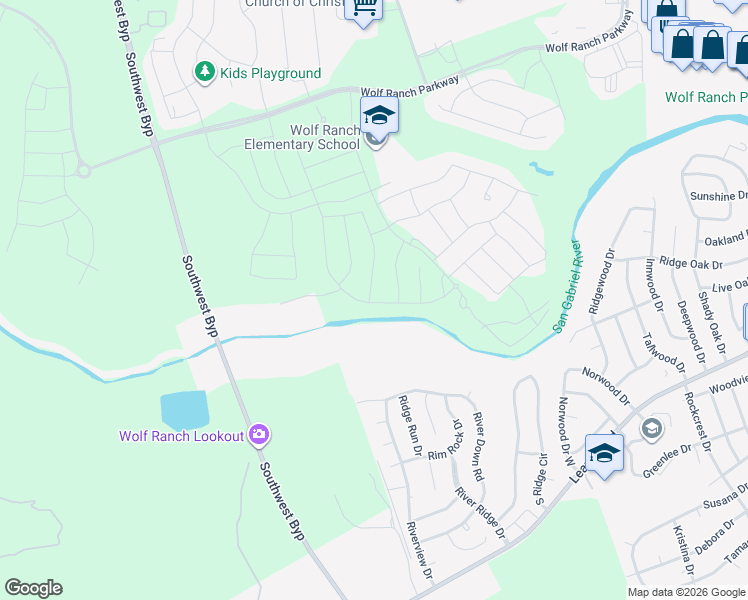 map of restaurants, bars, coffee shops, grocery stores, and more near 702 River Down Road in Georgetown