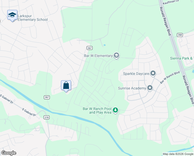 map of restaurants, bars, coffee shops, grocery stores, and more near in Williamson County