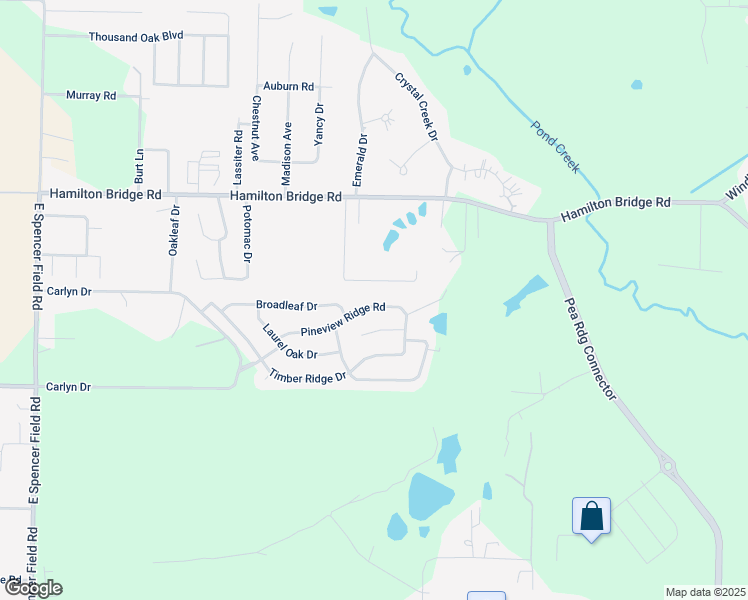 map of restaurants, bars, coffee shops, grocery stores, and more near 4954 Pineview Ridge Road in Pace