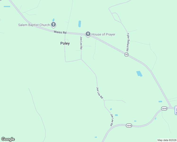 map of restaurants, bars, coffee shops, grocery stores, and more near 38117 Joe Lee Road in Walker