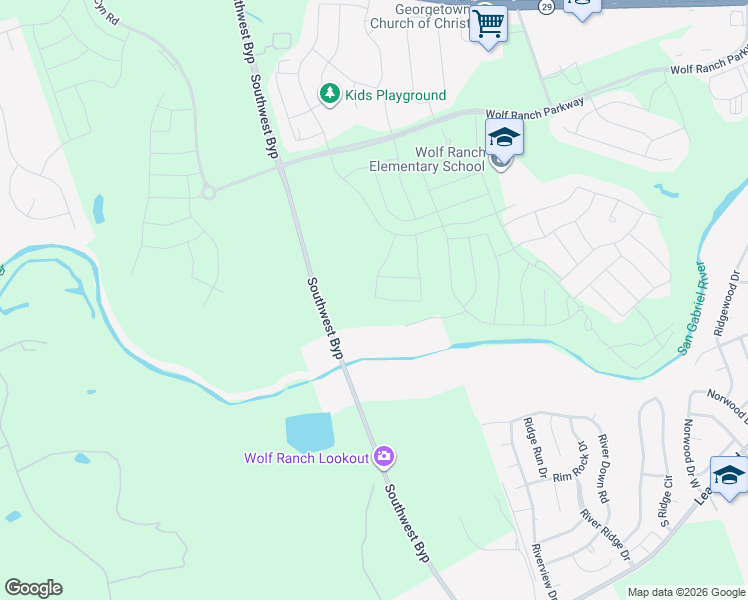 map of restaurants, bars, coffee shops, grocery stores, and more near 706 River Down Road in Georgetown