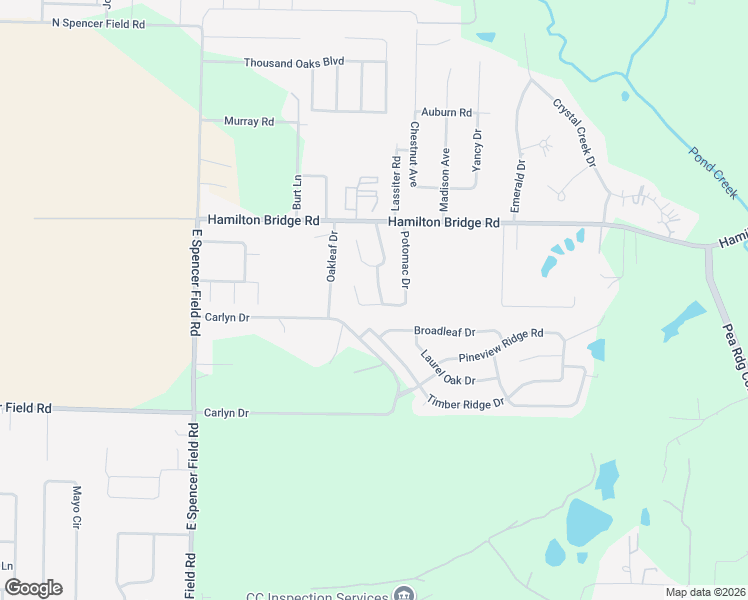 map of restaurants, bars, coffee shops, grocery stores, and more near 5013 Potomac Drive in Pace