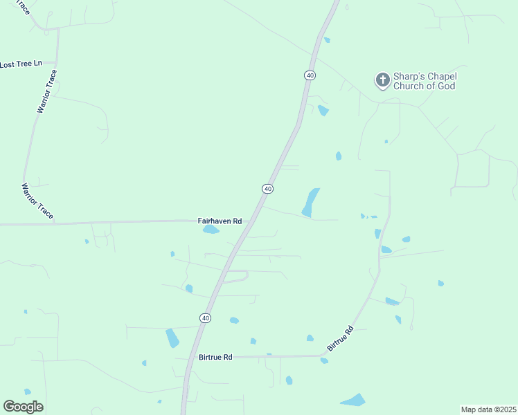 21759 Louisiana 40, Bush LA Walk Score