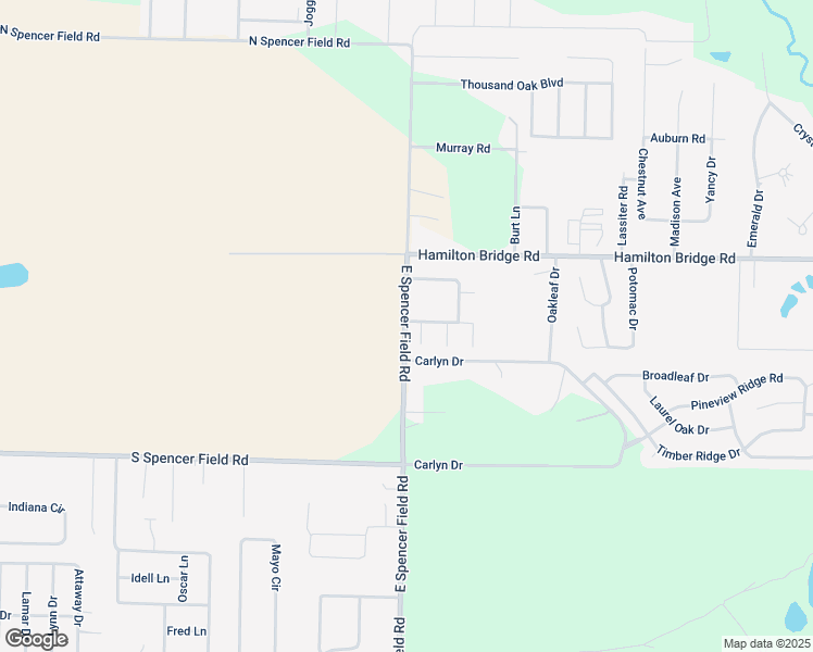 map of restaurants, bars, coffee shops, grocery stores, and more near 4312 Magnolia Hill Court in Milton