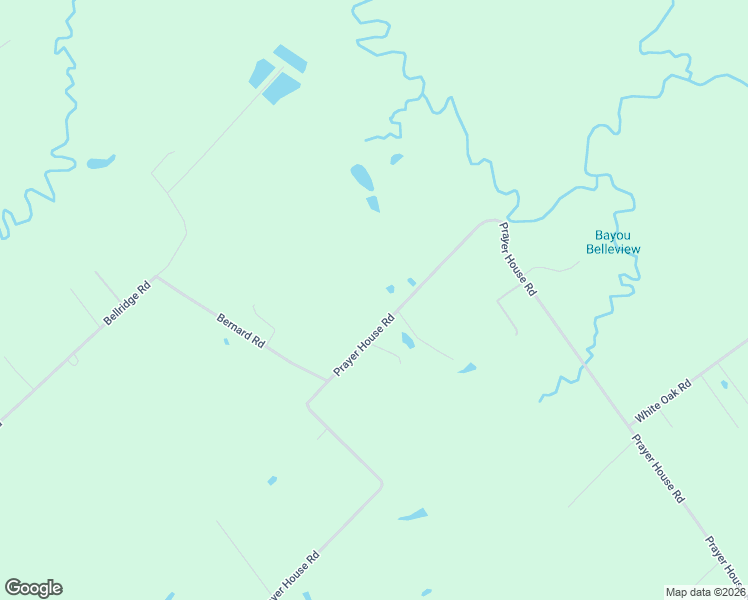 map of restaurants, bars, coffee shops, grocery stores, and more near 1644 Prayer House Road in Opelousas