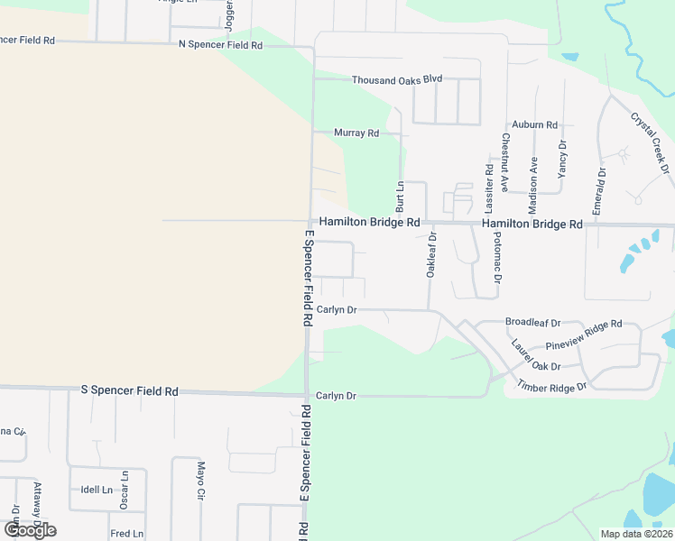 map of restaurants, bars, coffee shops, grocery stores, and more near 5124 Deer Valley Court in Pace