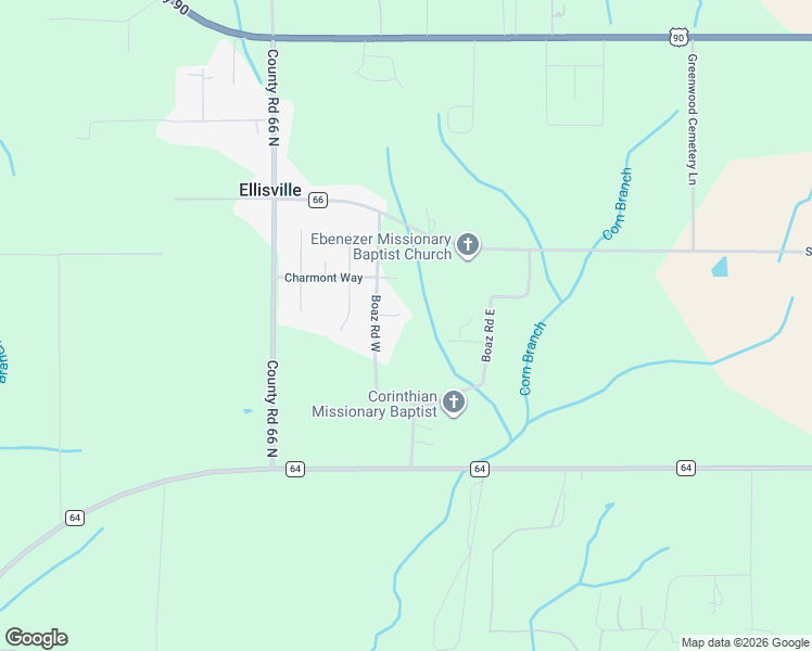 map of restaurants, bars, coffee shops, grocery stores, and more near 27420 Boaz Road West in Loxley