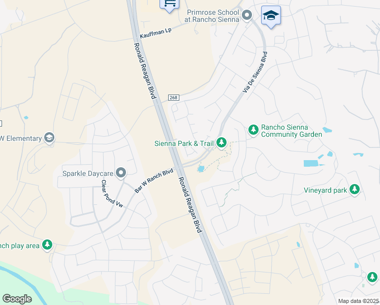 map of restaurants, bars, coffee shops, grocery stores, and more near 400 Montauk Loop in Georgetown