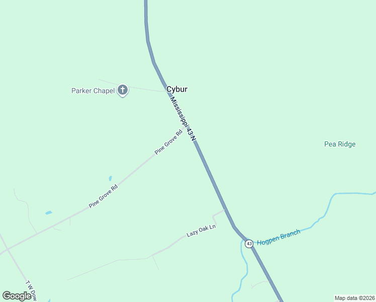 map of restaurants, bars, coffee shops, grocery stores, and more near 4603 Mississippi 43 North in Picayune