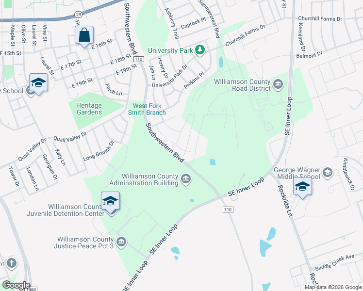 map of restaurants, bars, coffee shops, grocery stores, and more near 103 Dodge Road in Georgetown
