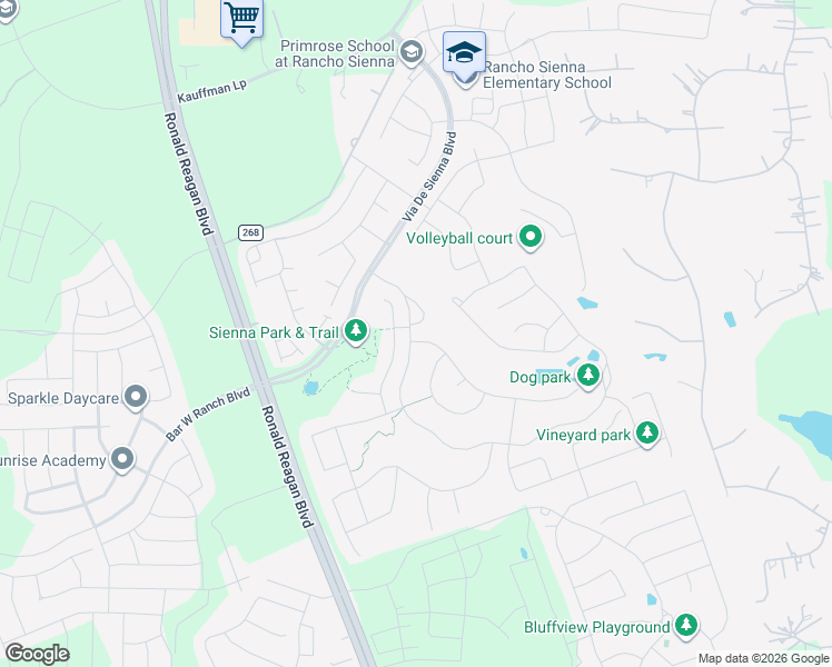 map of restaurants, bars, coffee shops, grocery stores, and more near 101 Pienza Drive in Georgetown