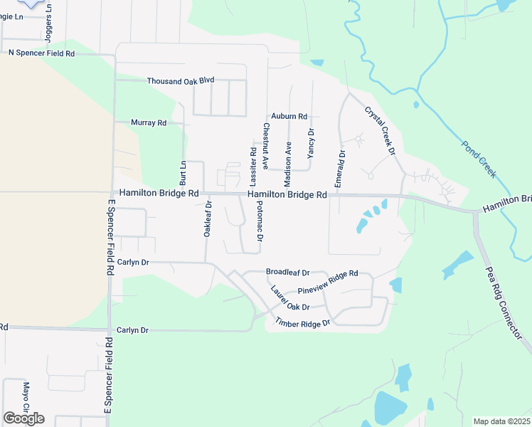 map of restaurants, bars, coffee shops, grocery stores, and more near 5128 Potomac Drive in Milton