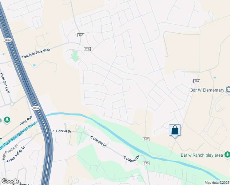 map of restaurants, bars, coffee shops, grocery stores, and more near 212 Brady Creek Way in Leander