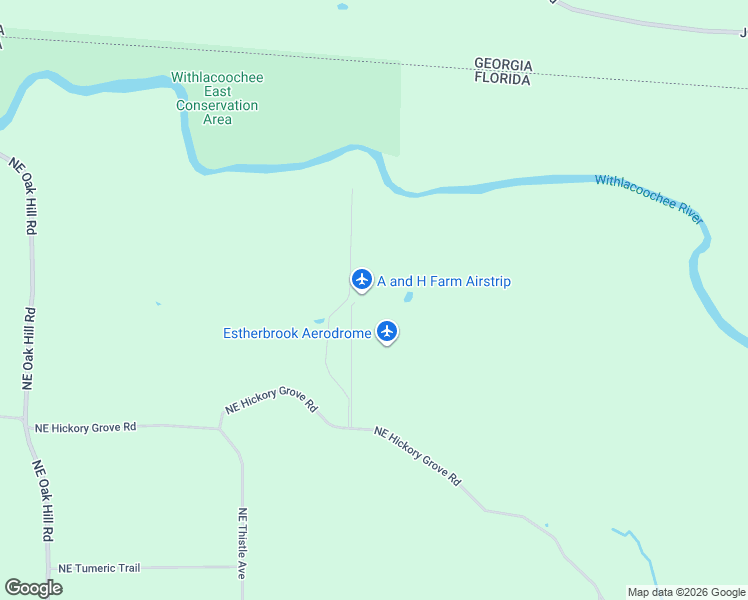 map of restaurants, bars, coffee shops, grocery stores, and more near 281 Northeast Willowrun Way in Pinetta