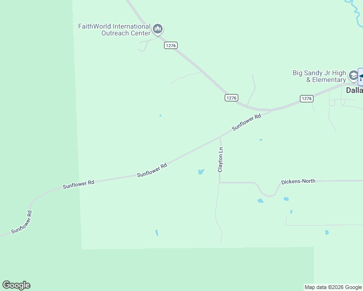 map of restaurants, bars, coffee shops, grocery stores, and more near 559 Sunflower Road in Livingston