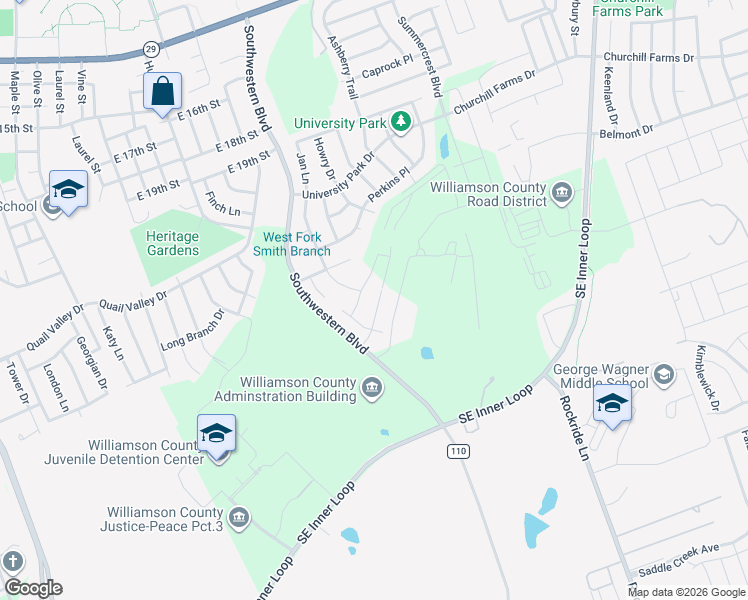 map of restaurants, bars, coffee shops, grocery stores, and more near 103 Dodge Road in Georgetown