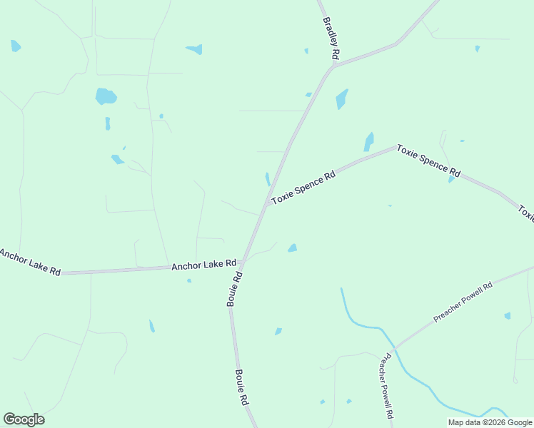 map of restaurants, bars, coffee shops, grocery stores, and more near 1270 Bouie Road in Carriere