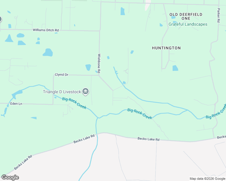 map of restaurants, bars, coffee shops, grocery stores, and more near 1216 Wishbone Road in Escambia County