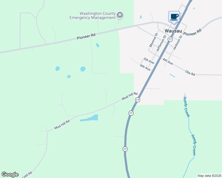 map of restaurants, bars, coffee shops, grocery stores, and more near 1962 Mud Hill Road in Chipley