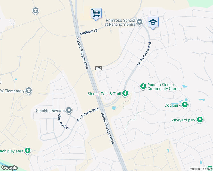 map of restaurants, bars, coffee shops, grocery stores, and more near 109 Bole Cove in Georgetown