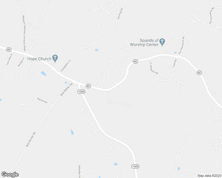 map of restaurants, bars, coffee shops, grocery stores, and more near 25025 Louisiana 40 in Bush