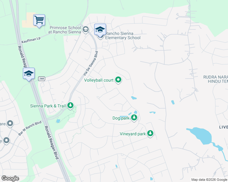 map of restaurants, bars, coffee shops, grocery stores, and more near 324 Santa Maria Street in Georgetown