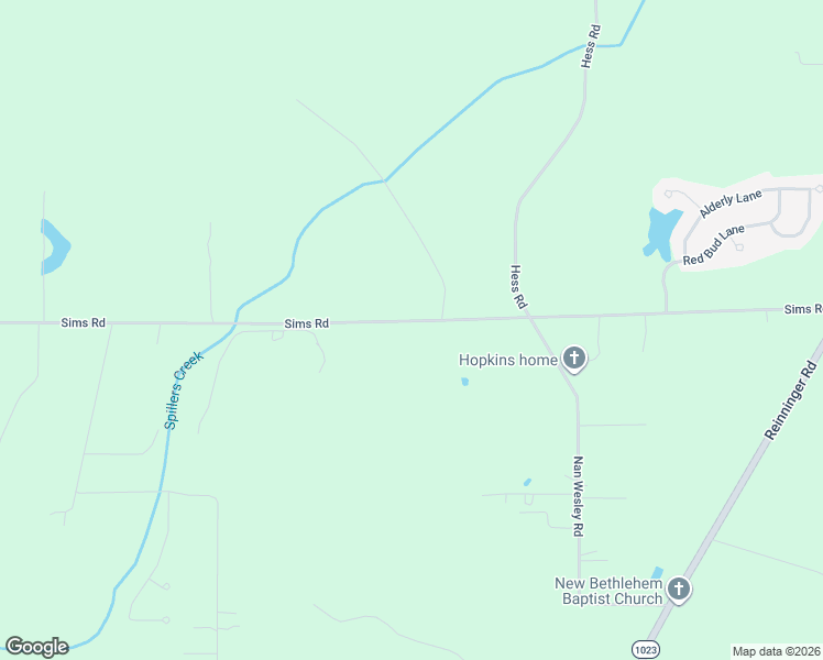 map of restaurants, bars, coffee shops, grocery stores, and more near 11940 Sims Road in Denham Springs