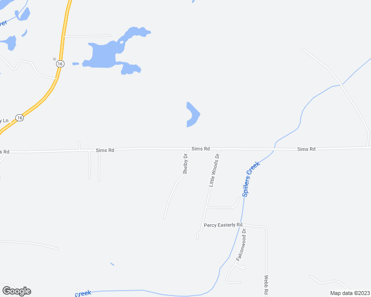 map of restaurants, bars, coffee shops, grocery stores, and more near 11039 Sims Road in Denham Springs