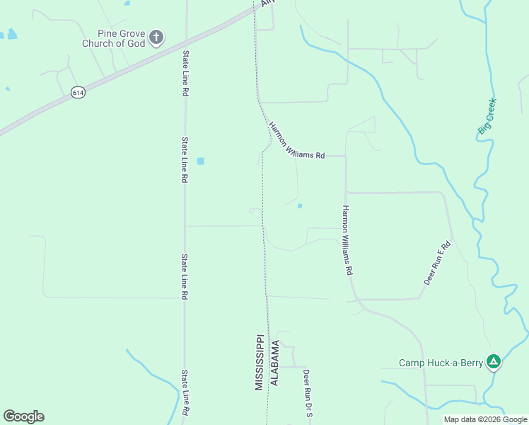 map of restaurants, bars, coffee shops, grocery stores, and more near 2966 Harmon Williams Road in Mobile