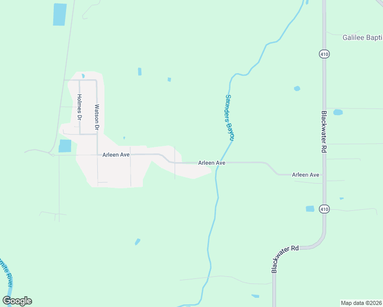 map of restaurants, bars, coffee shops, grocery stores, and more near 9625 Arleen Avenue in Zachary